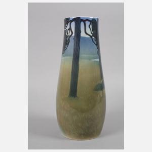 Rörstrand große Vase mit Eulenmotiv