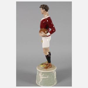 Weinberger Fußballfigur mit Girlande