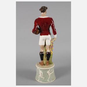 Weinberger Fußballfigur mit Girlande