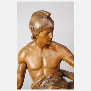 Große Skulptur aus der Nibelungensage