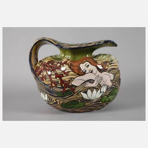 Pierre Adrien Dalpayrat seltener Henkelkrug