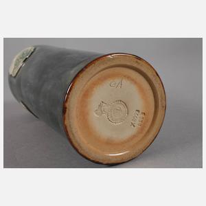 Royal Doulton Vase mit Schwalben