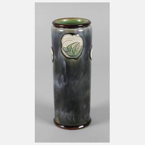 Royal Doulton Vase mit Schwalben