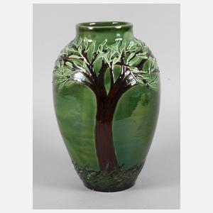 Max Laeuger große Vase mit Olivenbaum