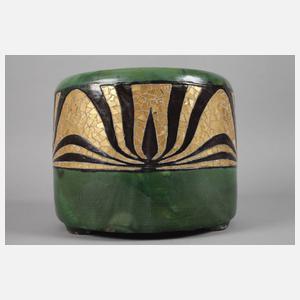 Prof. Max Laeuger großer Cachepot "Gold-Mosaik"