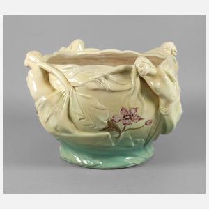 Übergroßer Jugendstilcachepot Delphin Massier