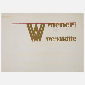 Entwurfsdruck Wiener Werkstätte