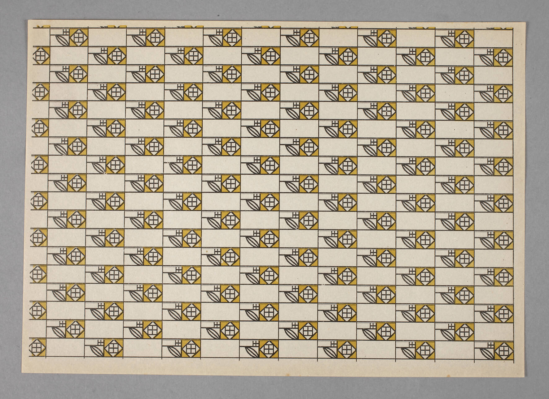 Einschlagpapier der Wiener Werkstätte
