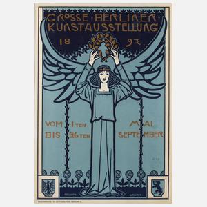 Ausstellungsplakat Melchior Lechter