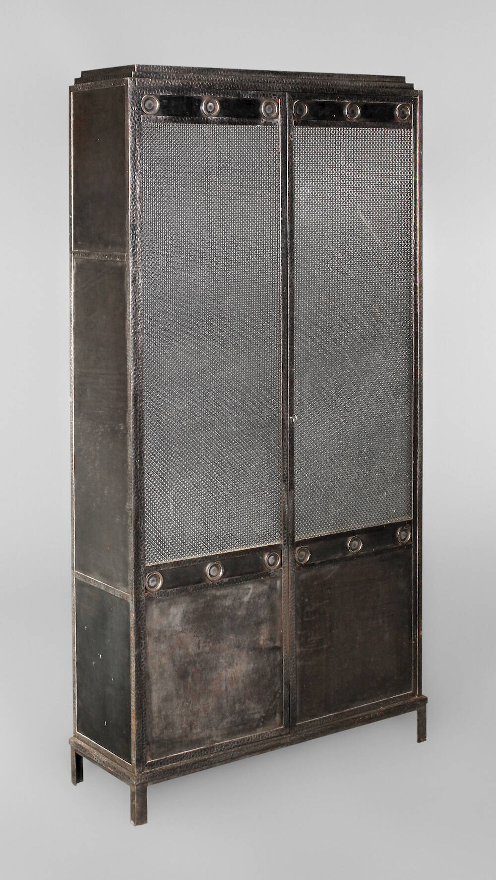 Vitrine Schmiedeeisen