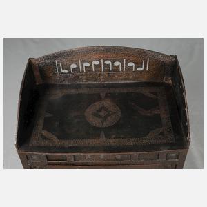 Kleines Notenschränkchen Art déco