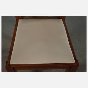 Vier Stühle Art déco