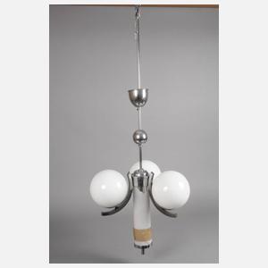 Drei Deckenlampen Art déco