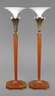Paar Stehlampen Art déco