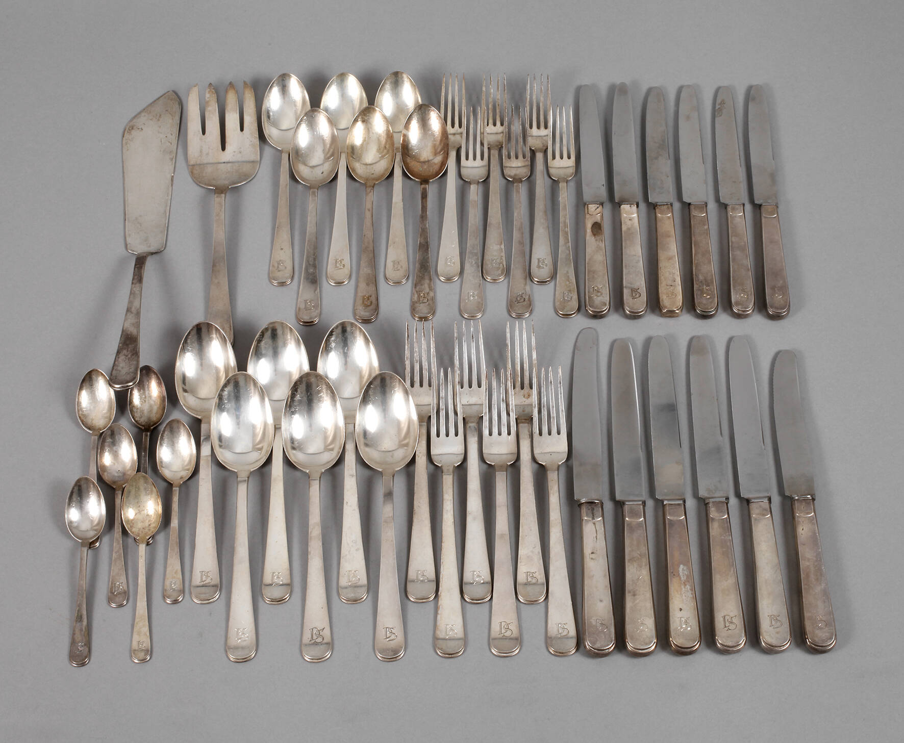 Gebhard Duve Konvolut Silberbesteck