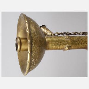 Übergroßer Kirchenleuchter Art déco