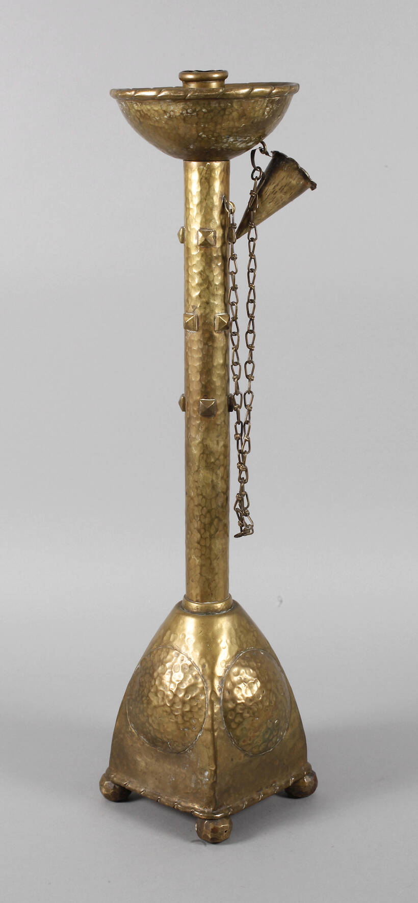 Übergroßer Kirchenleuchter Art déco