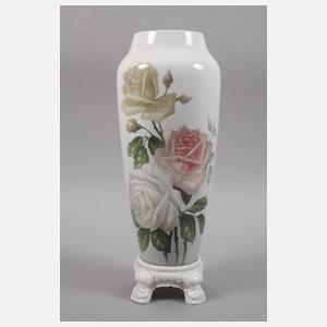 Fraureuth große Vase auf Sockel