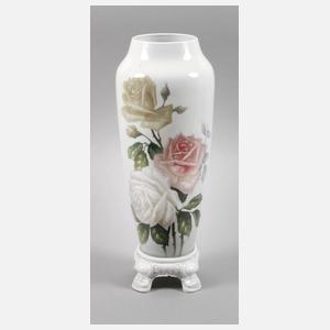 Fraureuth große Vase auf Sockel