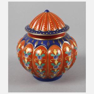 Fraureuth Deckeldose Art déco