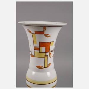 KPM Berlin große "Flötenvase" Art déco