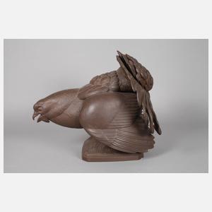 Meissen "Birkhahn, balzend"