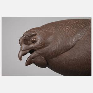 Meissen "Birkhahn, balzend"