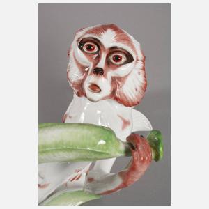 Meissen "Affe als Wandleuchter"