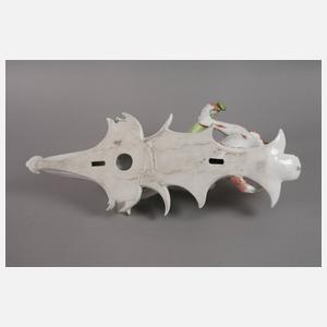 Meissen "Affe als Wandleuchter"