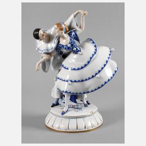 Schwarza-Saalbahn Art déco-Tanzpaar