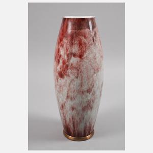 Sèvres große Vase mit Sang de Boeuf-Glasur