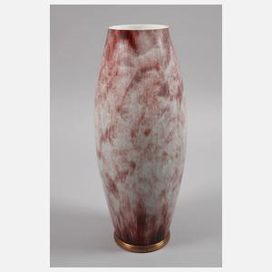 Sèvres große Vase mit Sang de Boeuf-Glasur