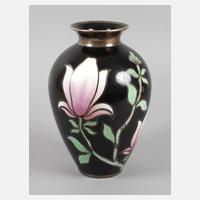 Fürstenberg Vase mit Silberoverlay111