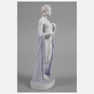 Volkstedt Damenakt als Lampenfuß