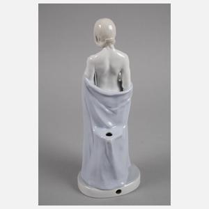 Volkstedt Damenakt als Lampenfuß