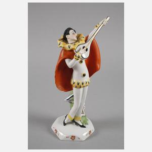 Lautenspieler Art déco