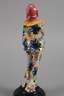Goldscheider Wien Figur "Stehende Pierrette mit Maske"