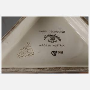 Goldscheider Wien Figur "Dreispitz"