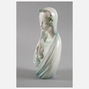 Goldscheider Wien Büste "Ave Maria"