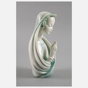 Goldscheider Wien Büste "Ave Maria"