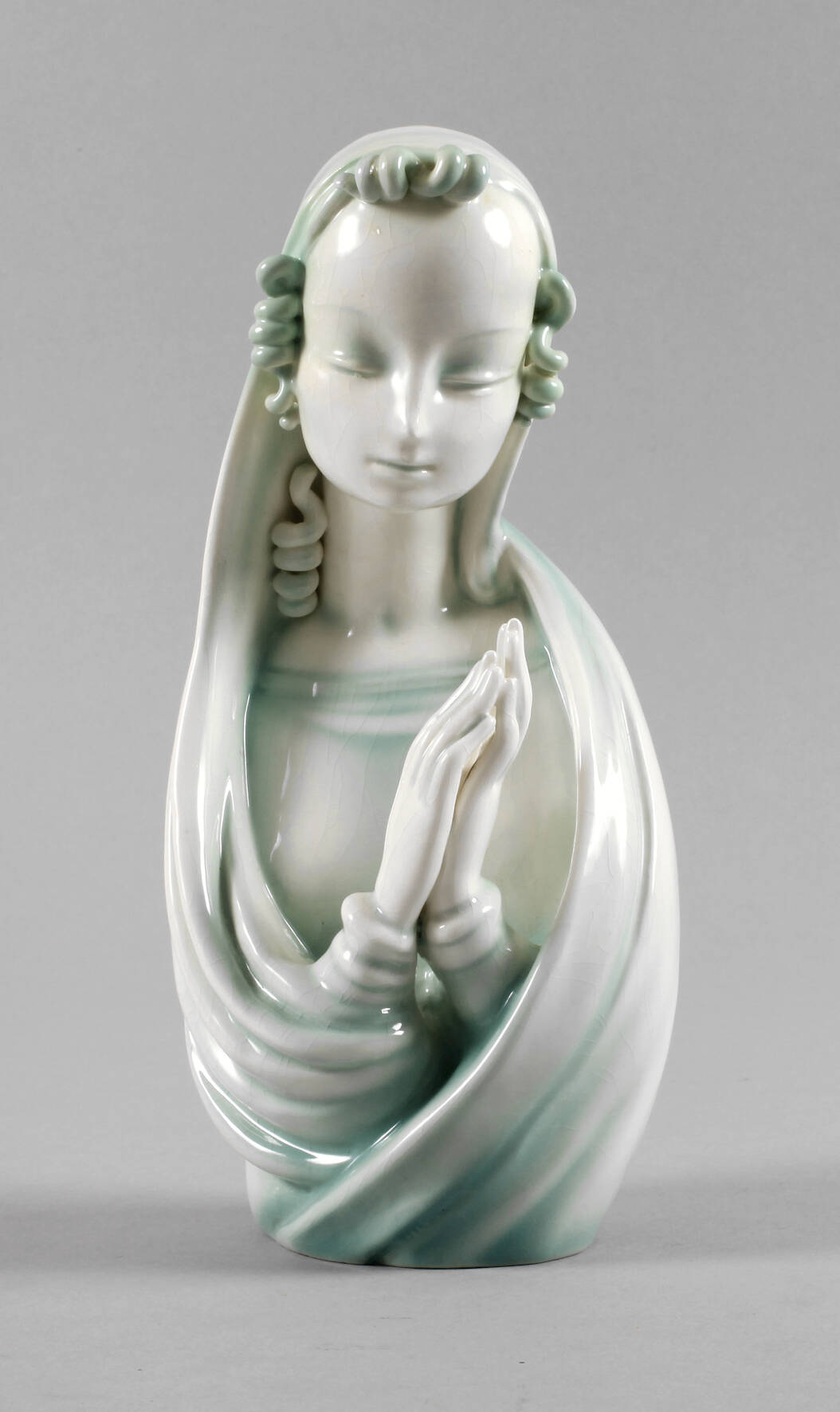 Goldscheider Wien Büste "Ave Maria"