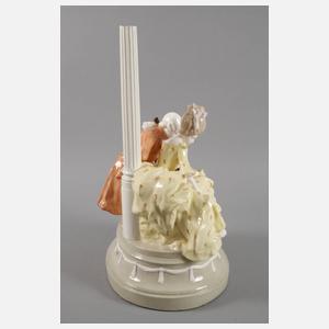 Goldscheider großer Lampenfuß "Schachmatt"