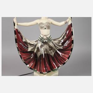 Goldscheider übergroßer Figürlicher Lampenfuß