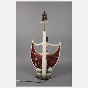 Goldscheider übergroßer Figürlicher Lampenfuß