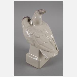 Wilhelm Krieger kosendes Kakadupaar