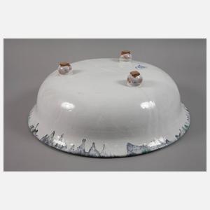 Velten-Vordamm übergroße Laufglasurschale