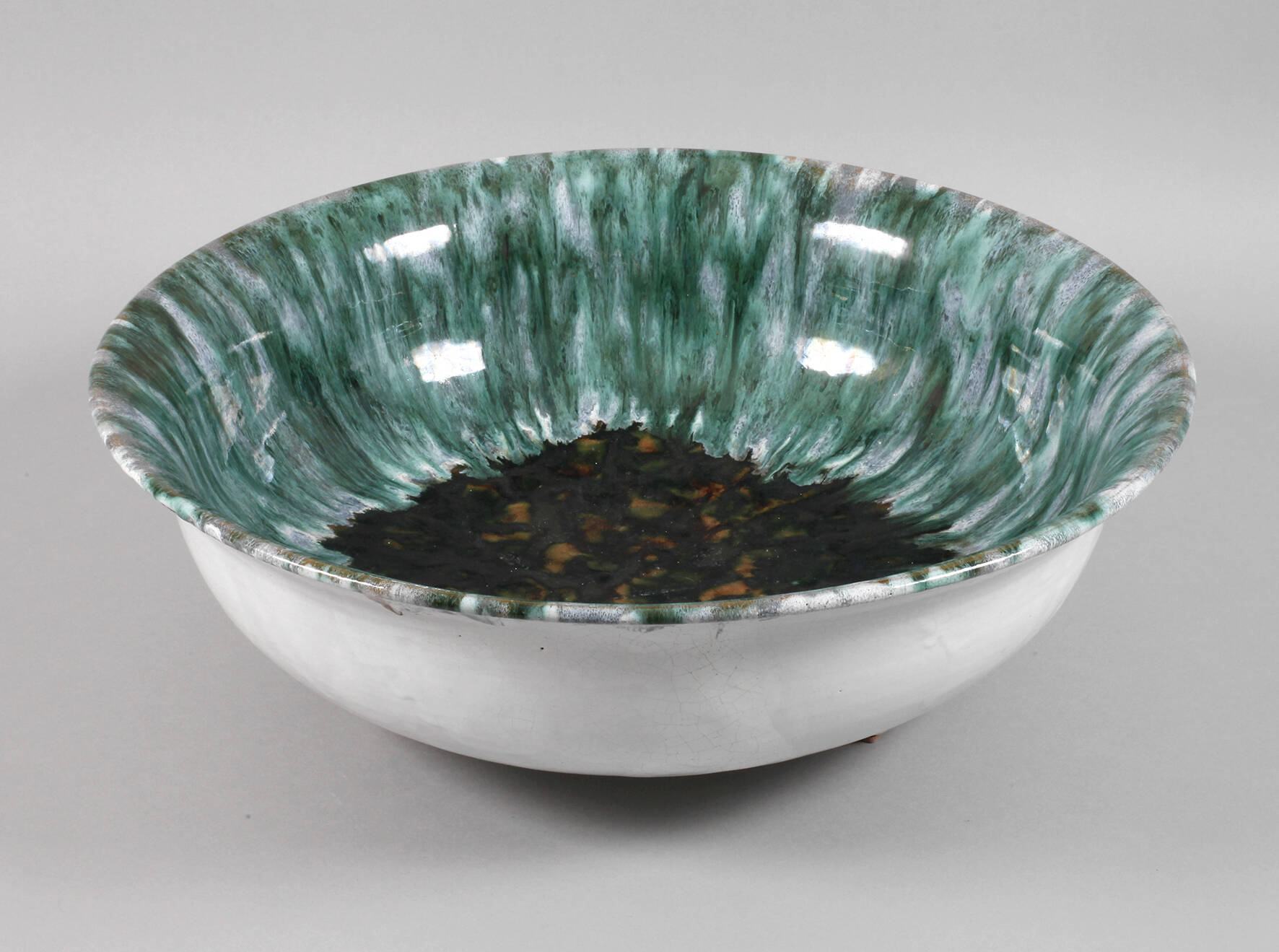 Velten-Vordamm übergroße Laufglasurschale