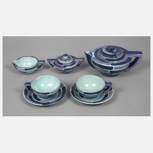 Teeservice Art déco