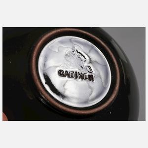 Cadinen Deckeldose mit Hase als Griff