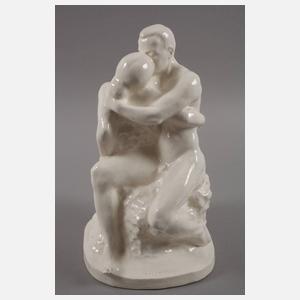 Meissen Teichert "Der Kuss"